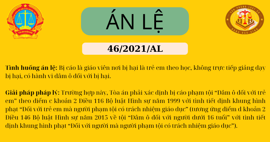 Án lệ số 46 - 2021