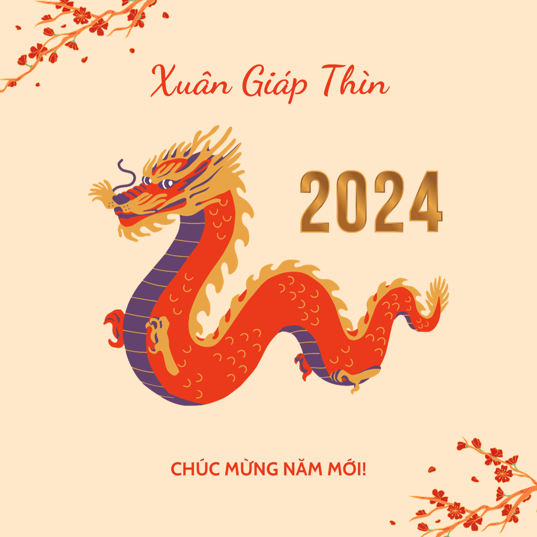 Thư chúc Tết Xuân Giáp Thìn 2024