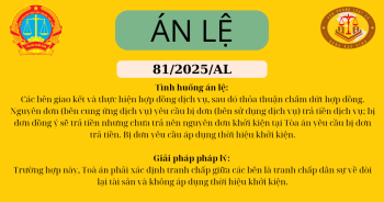 Án lệ số 81 - 2025