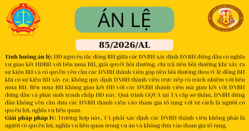 Án lệ số 85 - 2026