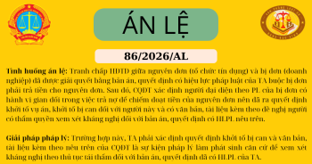 Án lệ số 86 - 2026