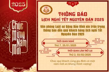 Thông báo lịch nghỉ Tết Nguyên Đán 2025