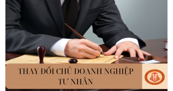 Trình tự, thủ tục đăng ký thay đổi chủ doanh nghiệp tư nhân khi bán doanh nghiệp được tiến hành như thế nào?